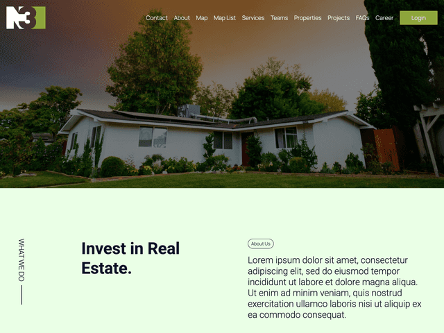 Real Estate Website