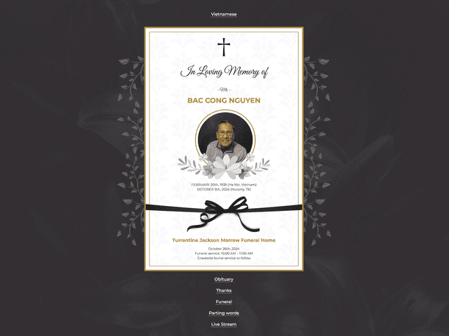 In Loving Memory