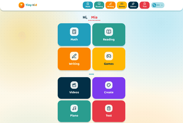Tiny Kid — Learn & Play