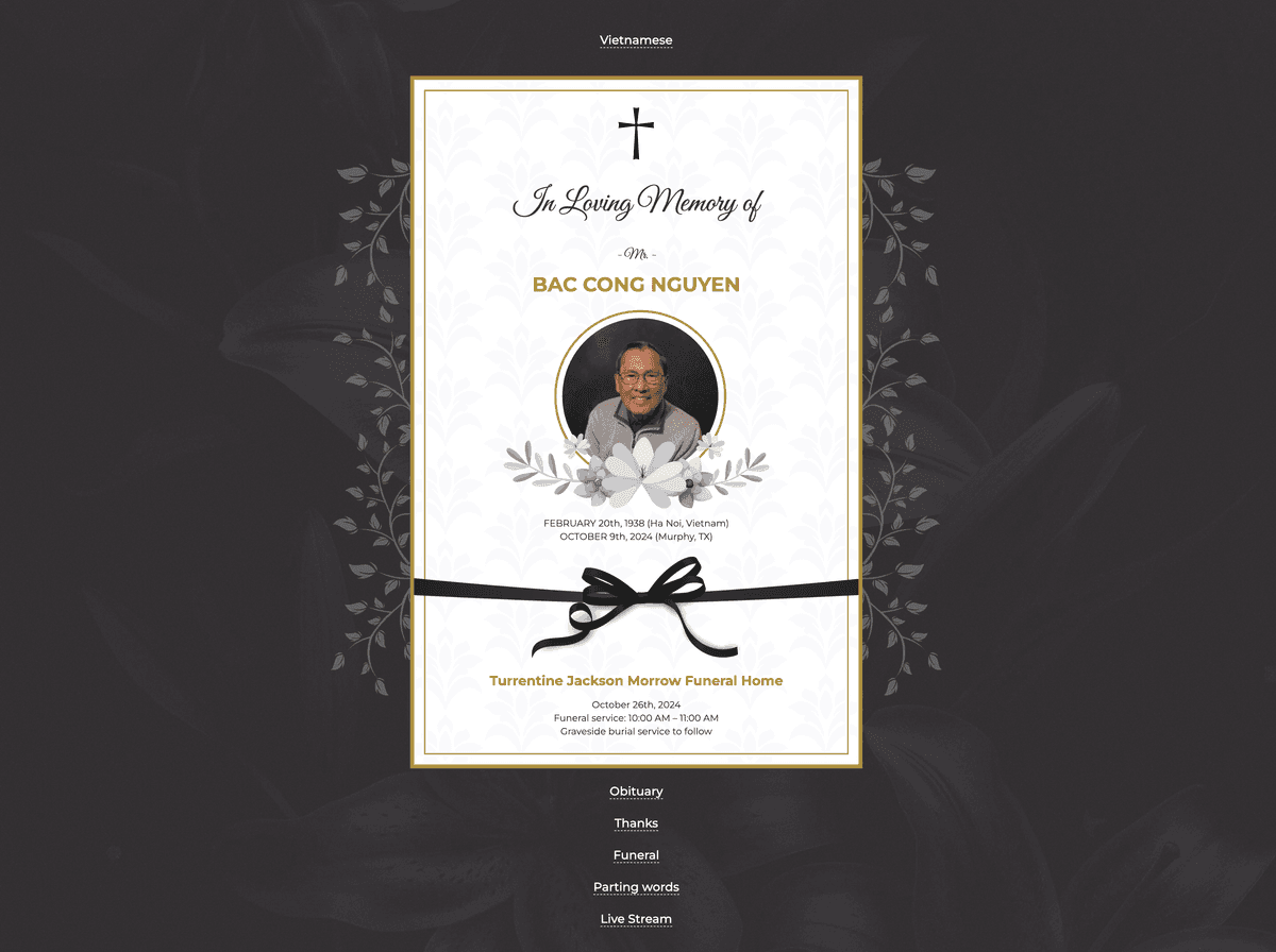 In Loving Memory