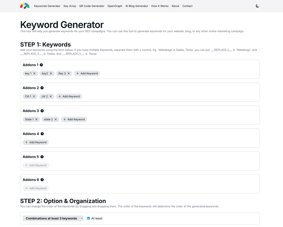 SEO Tool