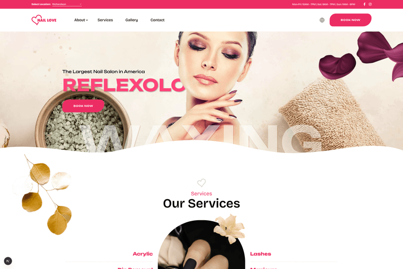 Nail Love Manicure Stations